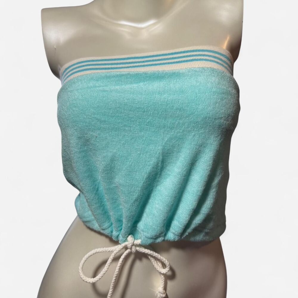 Unbranded Women's Blue Crop-top